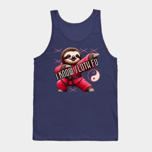 Sloth Fu Martial Arts! Tank Top